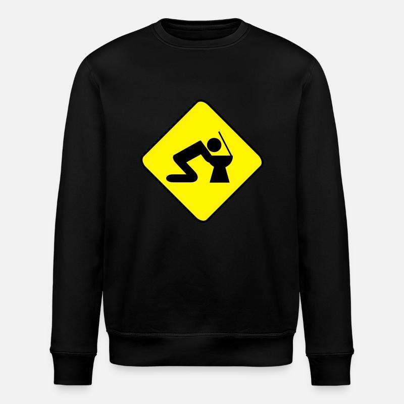 Alcohol - Stanley/Stella ROLLER Unisex Organic Sweatshirt - black