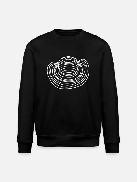 Sombrero hat - Stanley/Stella ROLLER Unisex Organic Sweatshirt - black