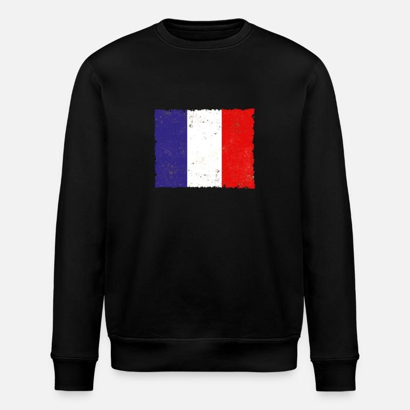 France - Sweat bio ROLLER Stanley/Stella Unisexe - noir
