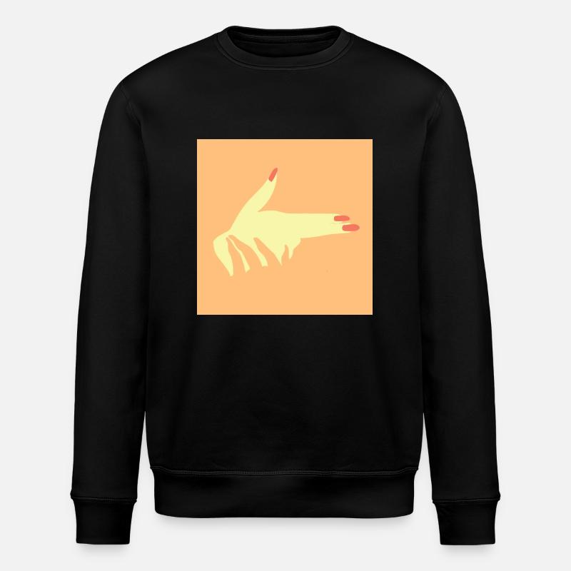 illustration main - Sweat bio ROLLER Stanley/Stella Unisexe - noir
