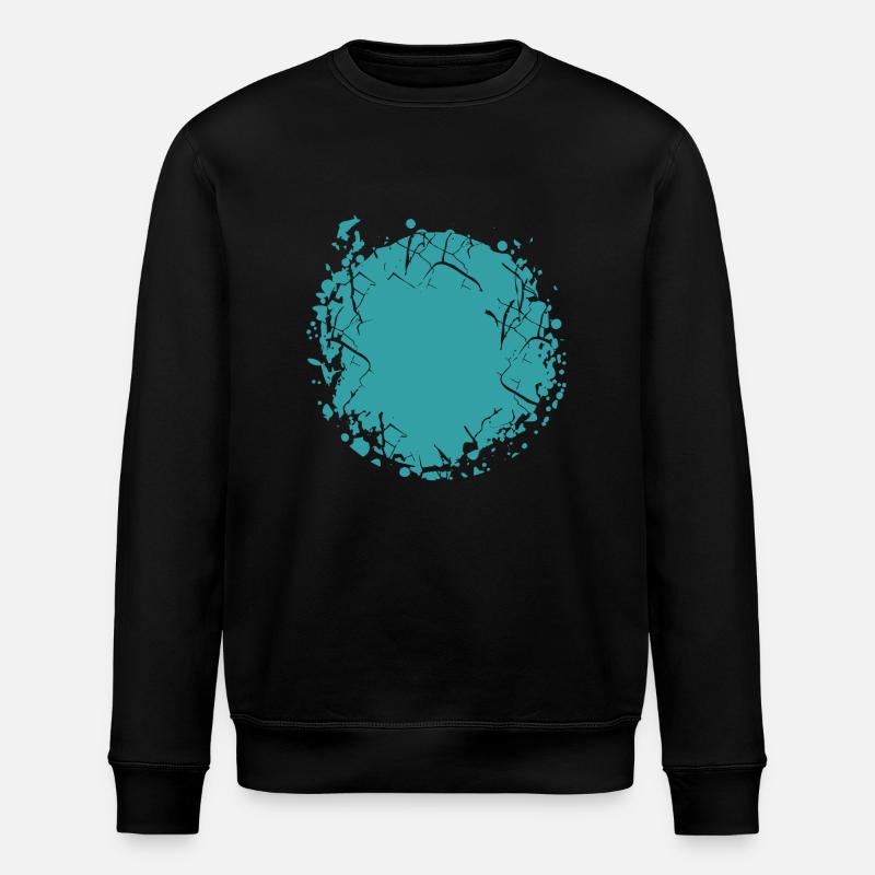 Vector background de - Stanley/Stella Unisex Bio-Sweatshirt ROLLER - Schwarz
