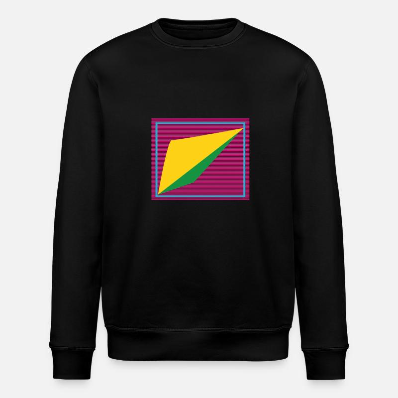 Retro Form - Stanley/Stella Unisex Bio-Sweatshirt ROLLER - Schwarz