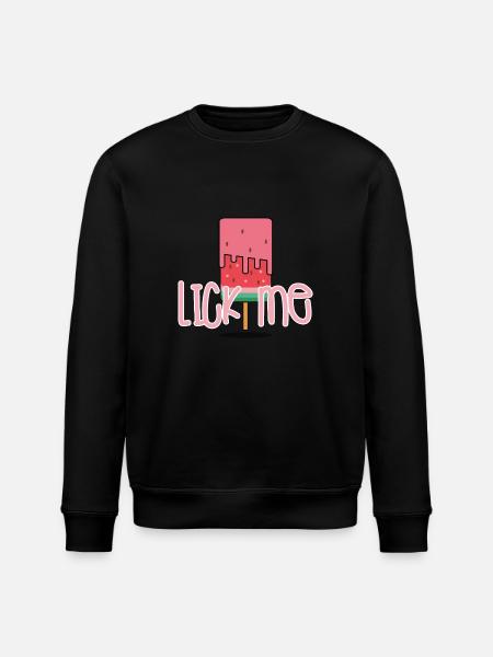 Lick me - Stanley/Stella ROLLER Unisex Organic Sweatshirt - black