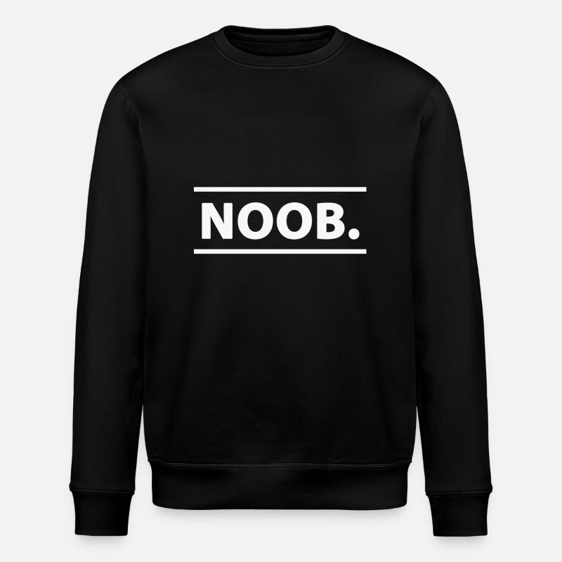 Noob - Stanley/Stella Unisex Bio-Sweatshirt ROLLER - Schwarz