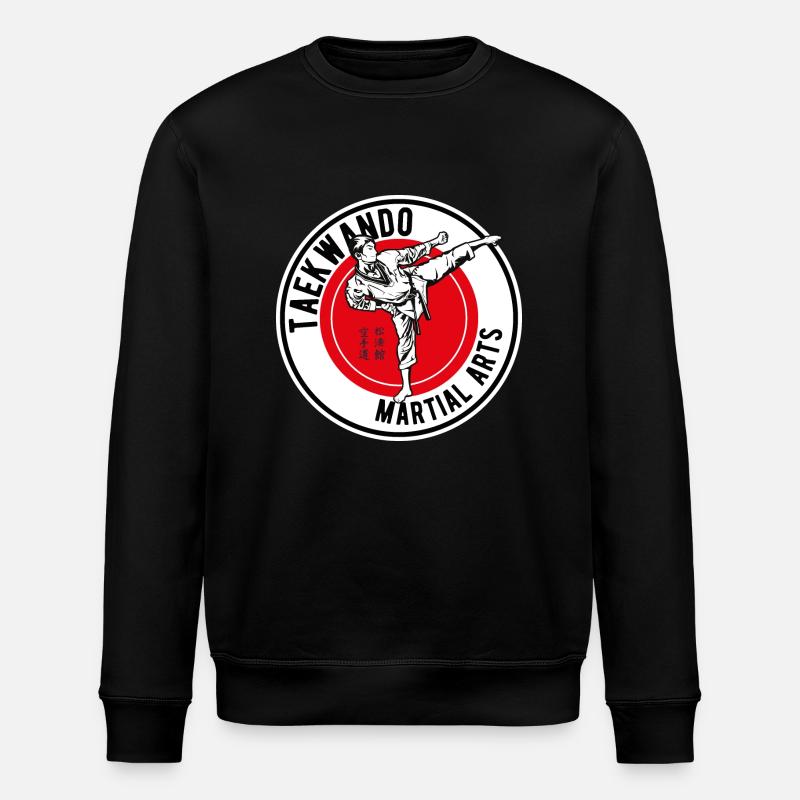 taekwando - Sweat bio ROLLER Stanley/Stella Unisexe - noir