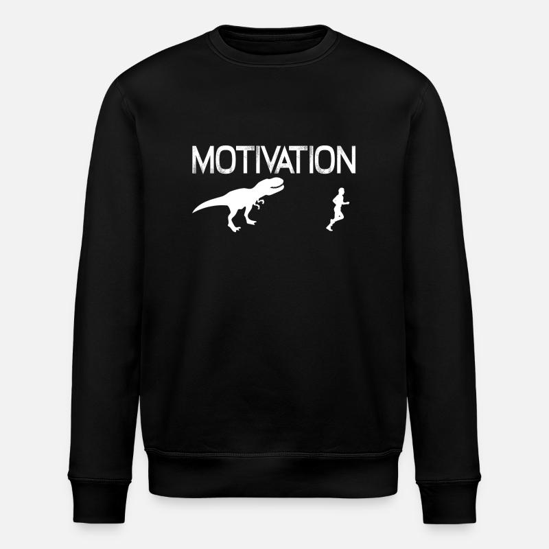 Motivation Dinosaures 01 - Sweat bio ROLLER Stanley/Stella Unisexe - noir