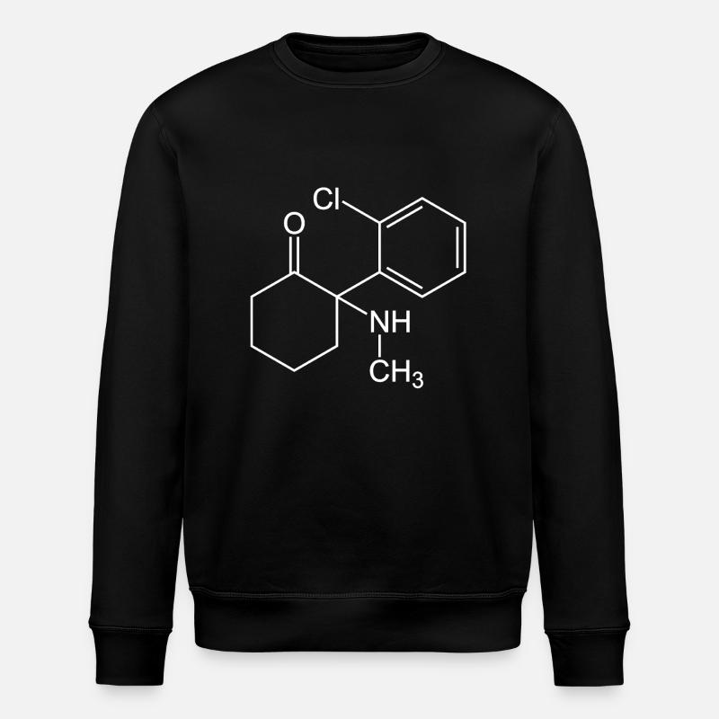Kétamine - Sweat bio ROLLER Stanley/Stella Unisexe - noir