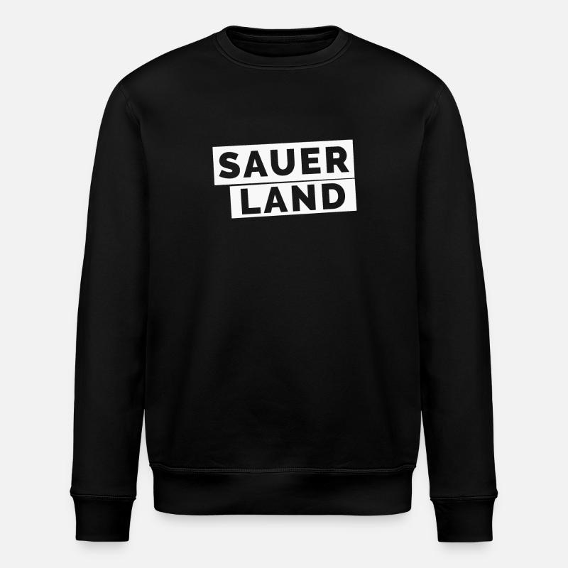 Sauerland - Stanley/Stella ROLLER Unisex Organic Sweatshirt - black