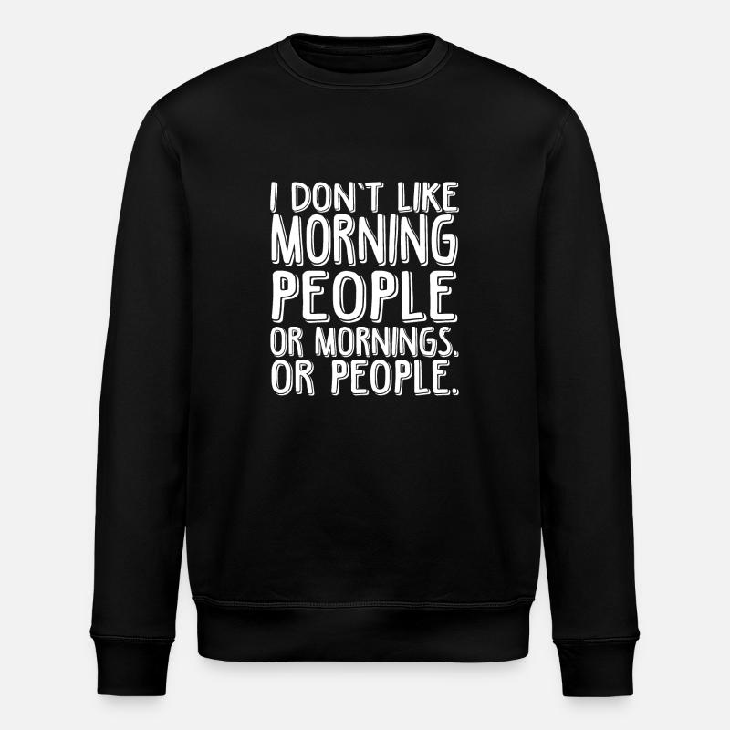 sarcasme - Sweat bio ROLLER Stanley/Stella Unisexe - noir