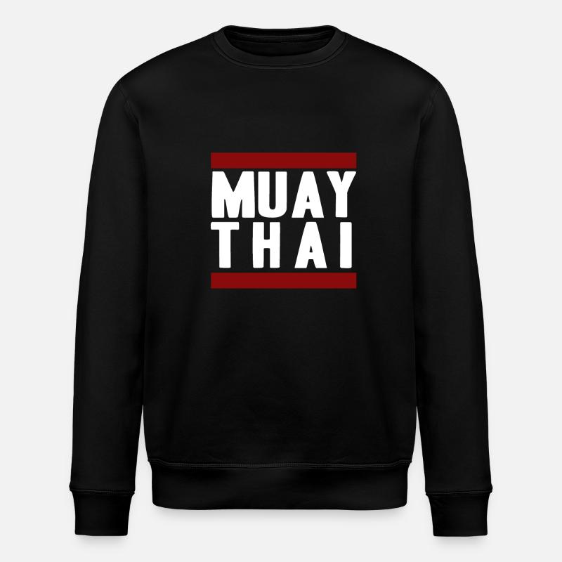 MuayThai - Stanley/Stella Unisex Bio-Sweatshirt ROLLER - Schwarz