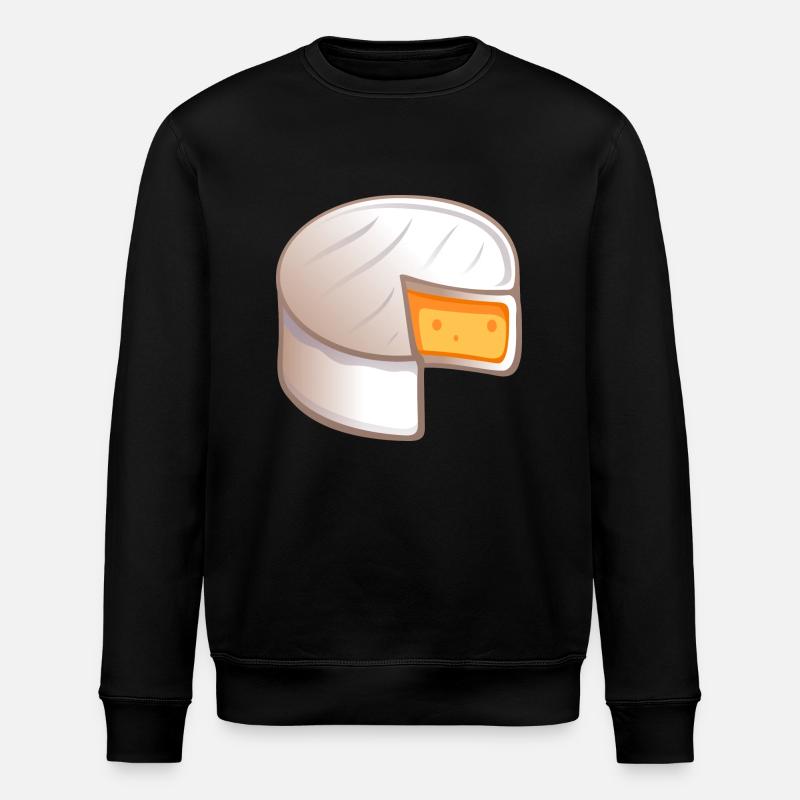 camenbert kawaii - Sweat bio ROLLER Stanley/Stella Unisexe - noir