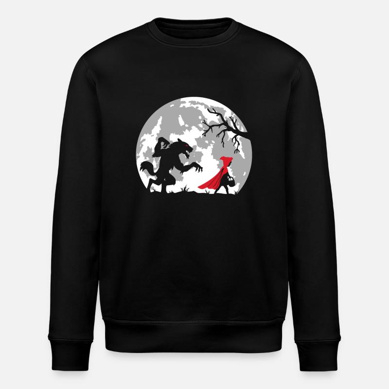 chaperon_rouge2 - Sweat bio ROLLER Stanley/Stella Unisexe - noir