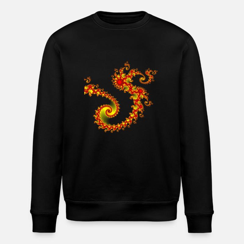 Mandelbrot 4 - Sweat bio ROLLER Stanley/Stella Unisexe - noir