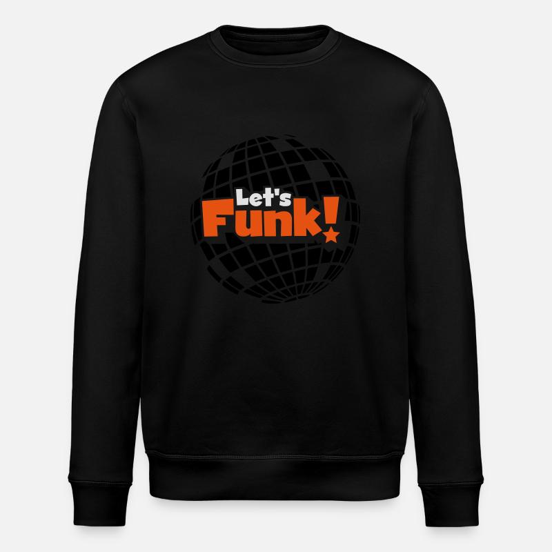 Disco ball - Stanley/Stella Unisex Bio-Sweatshirt ROLLER - Schwarz