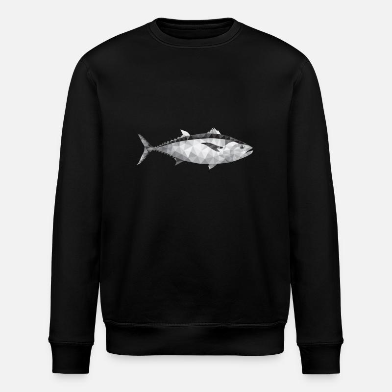 Poisson - Sweat bio ROLLER Stanley/Stella Unisexe - noir