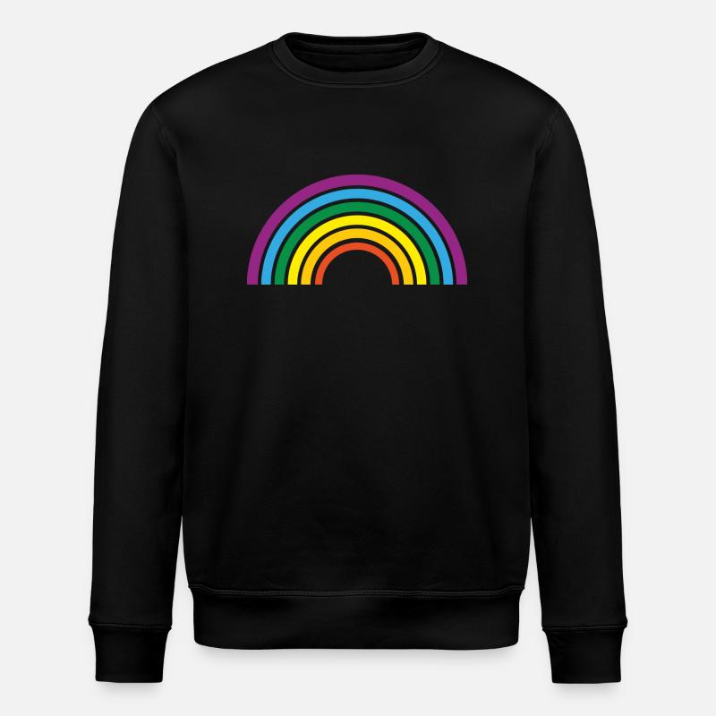 rainbow - Stanley/Stella Unisex Bio-Sweatshirt ROLLER - Schwarz