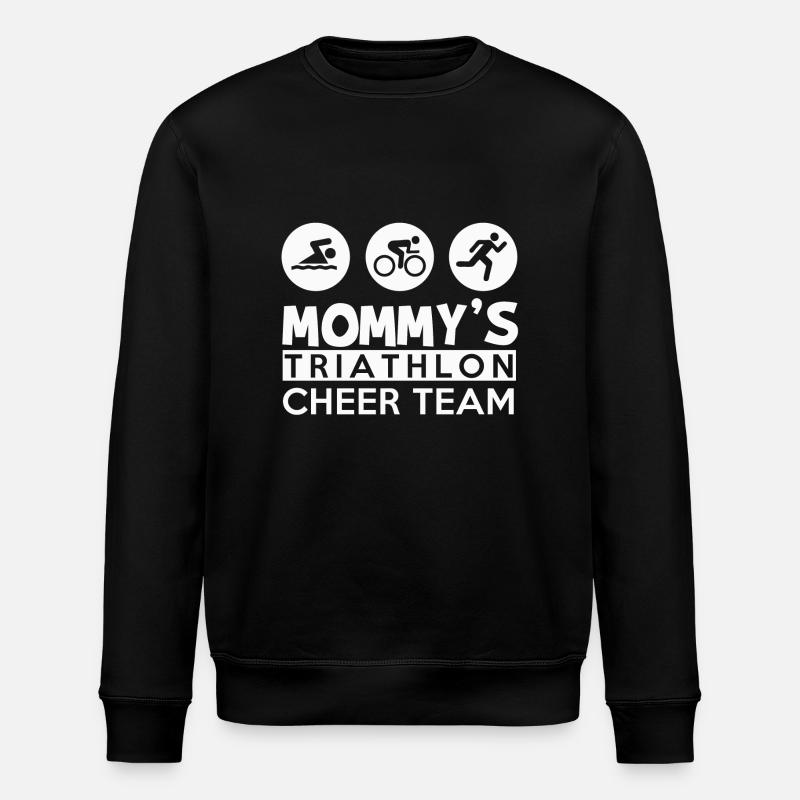 Triathlon Mom - Stanley/Stella Unisex Bio-Sweatshirt ROLLER - Schwarz