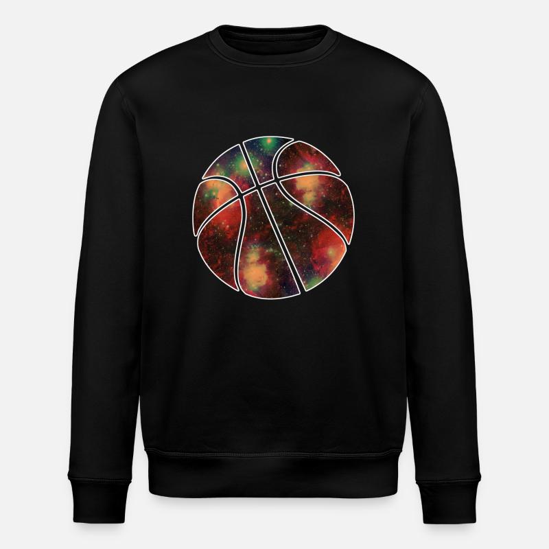 basketball galaxy - Sweat bio ROLLER Stanley/Stella Unisexe - noir