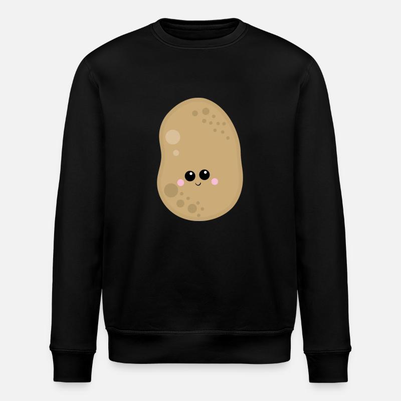 pomme de terre - Sweat bio ROLLER Stanley/Stella Unisexe - noir