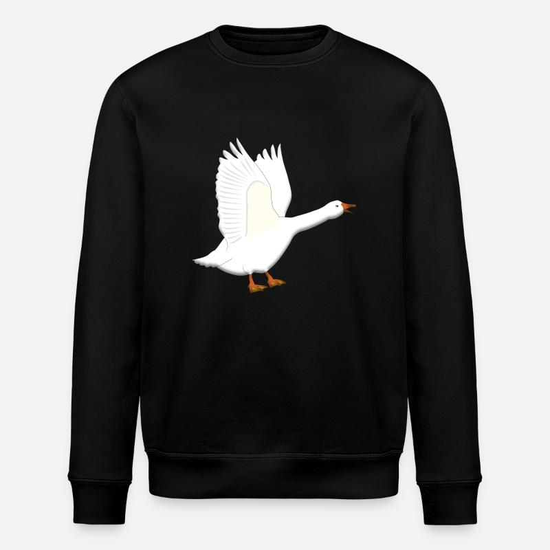 Goose est acide - Sweat bio ROLLER Stanley/Stella Unisexe - noir