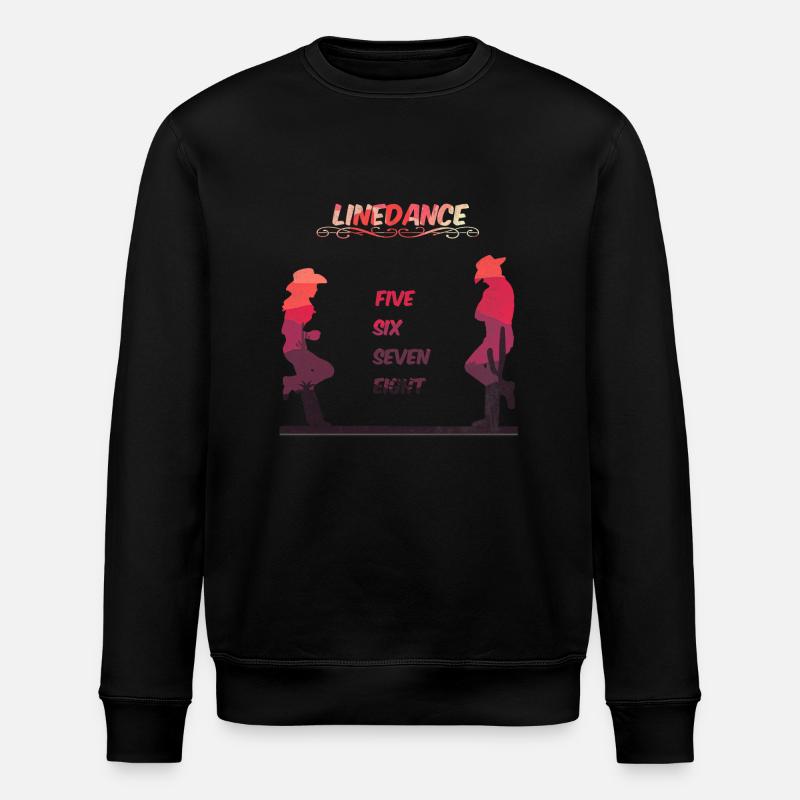 Line Dance Death Valley - Stanley/Stella Unisex Bio-Sweatshirt ROLLER - Schwarz