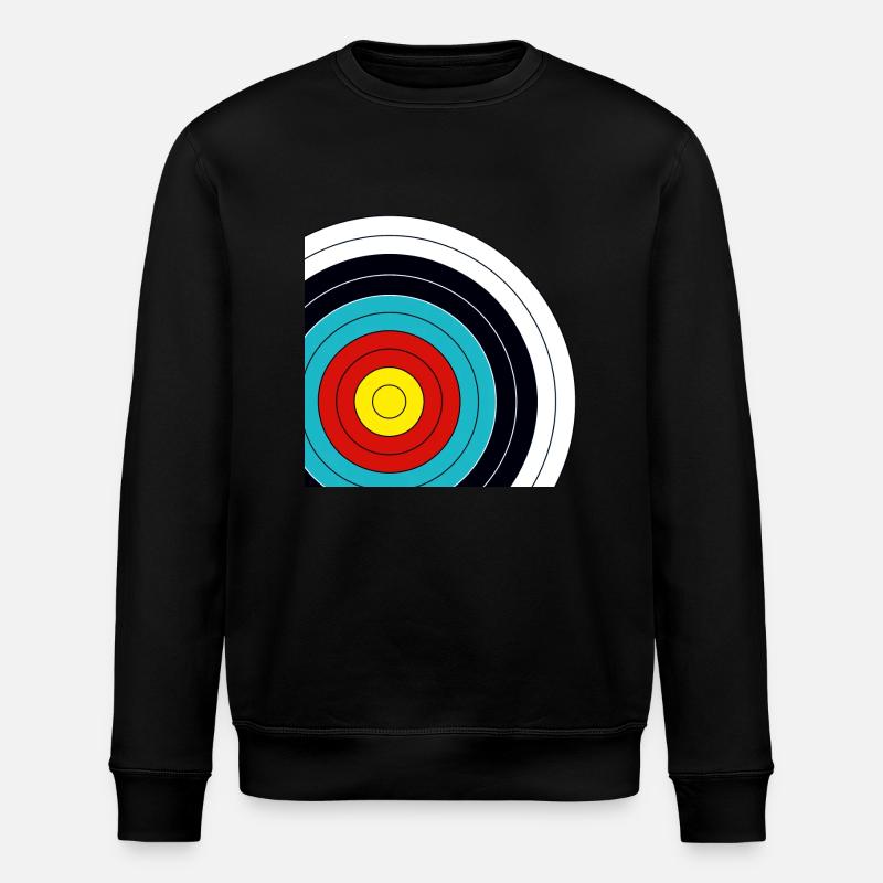 Target archery cutting - Stanley/Stella ROLLER Unisex Organic Sweatshirt - black