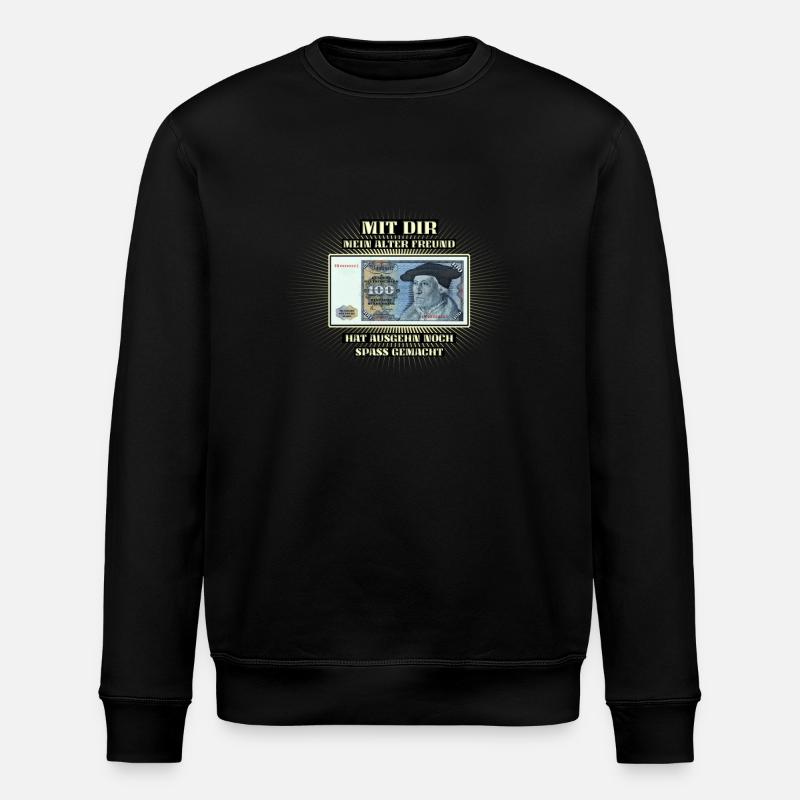 D-Mark - Stanley/Stella Unisex Bio-Sweatshirt ROLLER - Schwarz