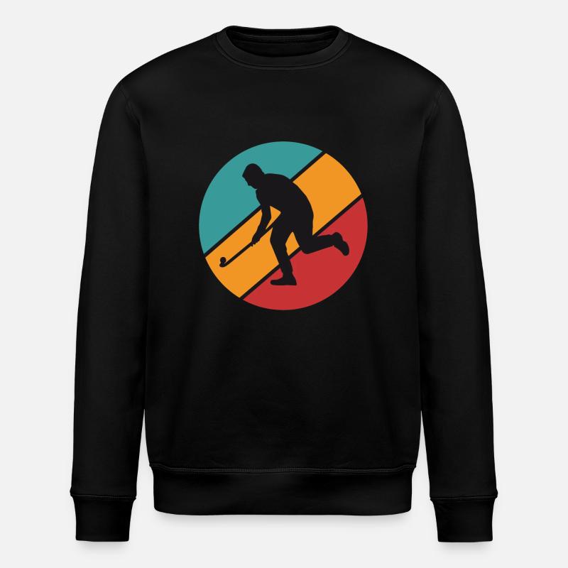 Hockeyspieler - Stanley/Stella Unisex Bio-Sweatshirt ROLLER - Schwarz