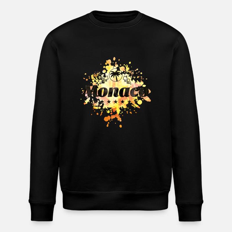 monaco design - Stanley/Stella Unisex Bio-Sweatshirt ROLLER - Schwarz