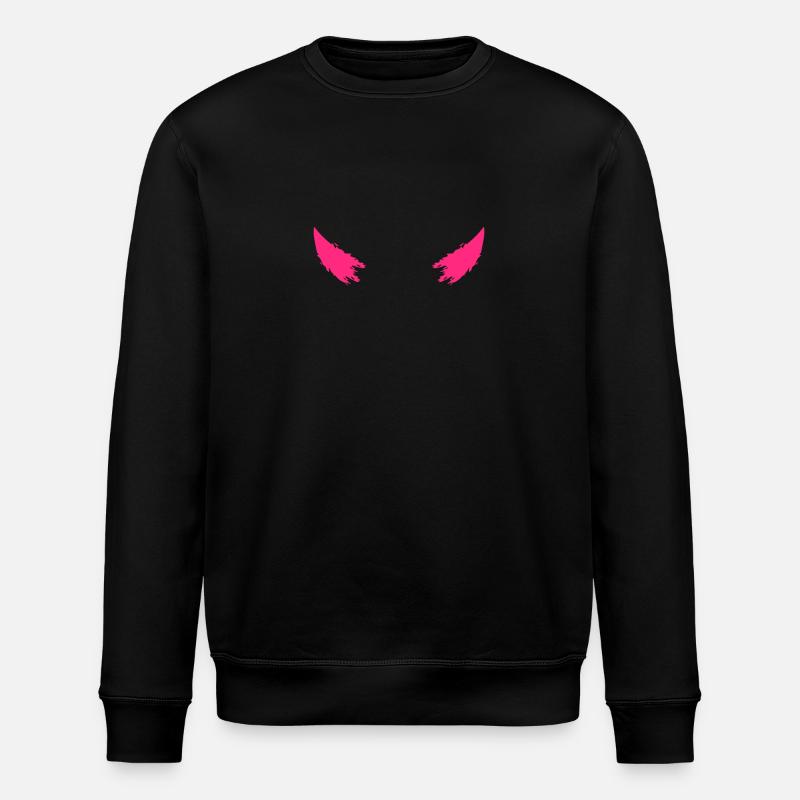 cornes diable - Sweat bio ROLLER Stanley/Stella Unisexe - noir