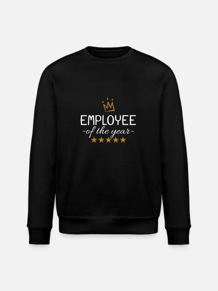 Werknemer van het jaar cadeau-idee - Stanley/Stella Uniseks bio-sweatshirt ROLLER - zwart