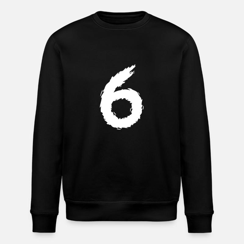 Numéro 6 - Sweat bio ROLLER Stanley/Stella Unisexe - noir