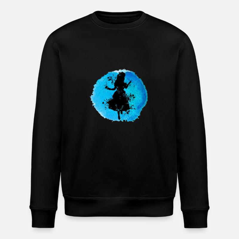 Alice dans le métro - - Sweat bio ROLLER Stanley/Stella Unisexe - noir