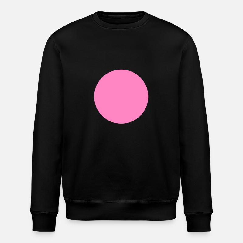 Cercle Symbole Rose - Sweat bio ROLLER Stanley/Stella Unisexe - noir
