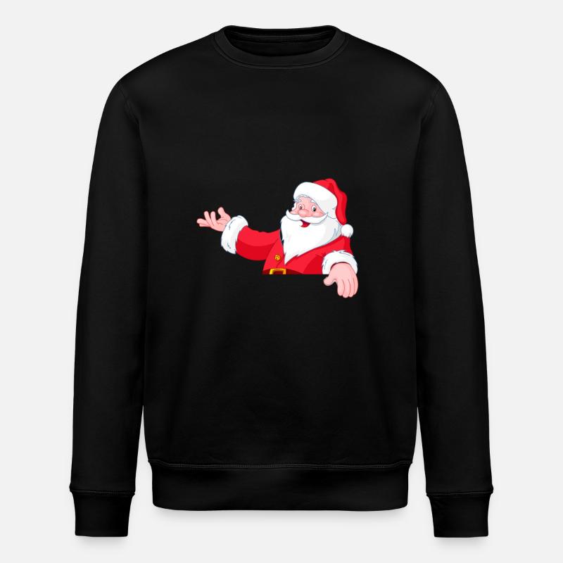 père Noël - Sweat bio ROLLER Stanley/Stella Unisexe - noir