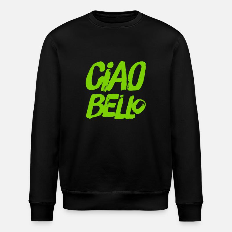 ciao bello - Stanley/Stella Unisex Bio-Sweatshirt ROLLER - Schwarz