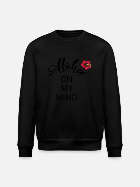 Aloha dans mon - Sweat bio ROLLER Stanley/Stella Unisexe - noir