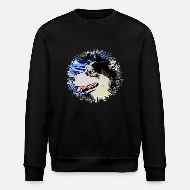 Husky - Stanley/Stella Unisex Bio-Sweatshirt ROLLER - Schwarz