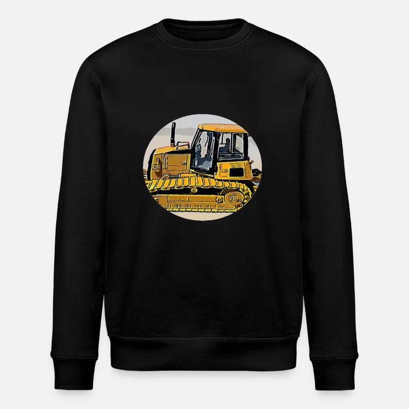Planierraupe - Stanley/Stella Unisex Bio-Sweatshirt ROLLER - Schwarz
