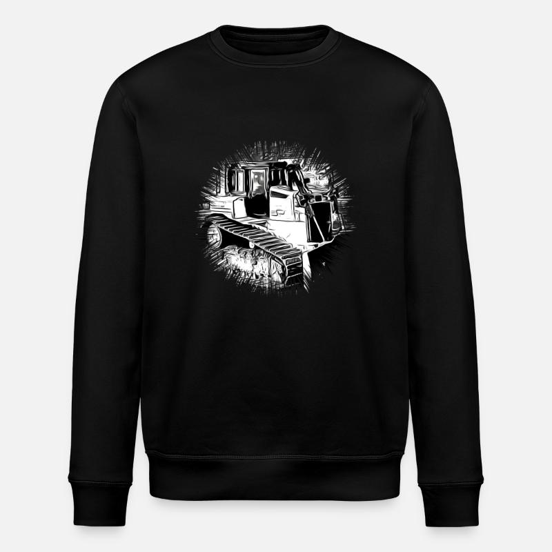 Planierraupe - Stanley/Stella Unisex Bio-Sweatshirt ROLLER - Schwarz