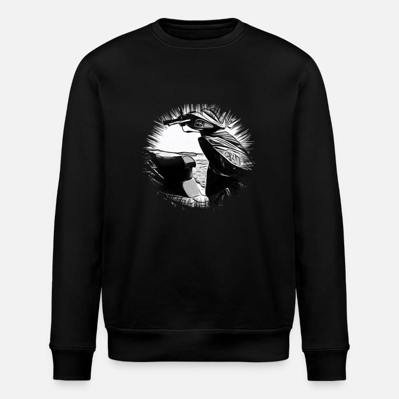 Motorroller - Stanley/Stella Unisex Bio-Sweatshirt ROLLER - Schwarz