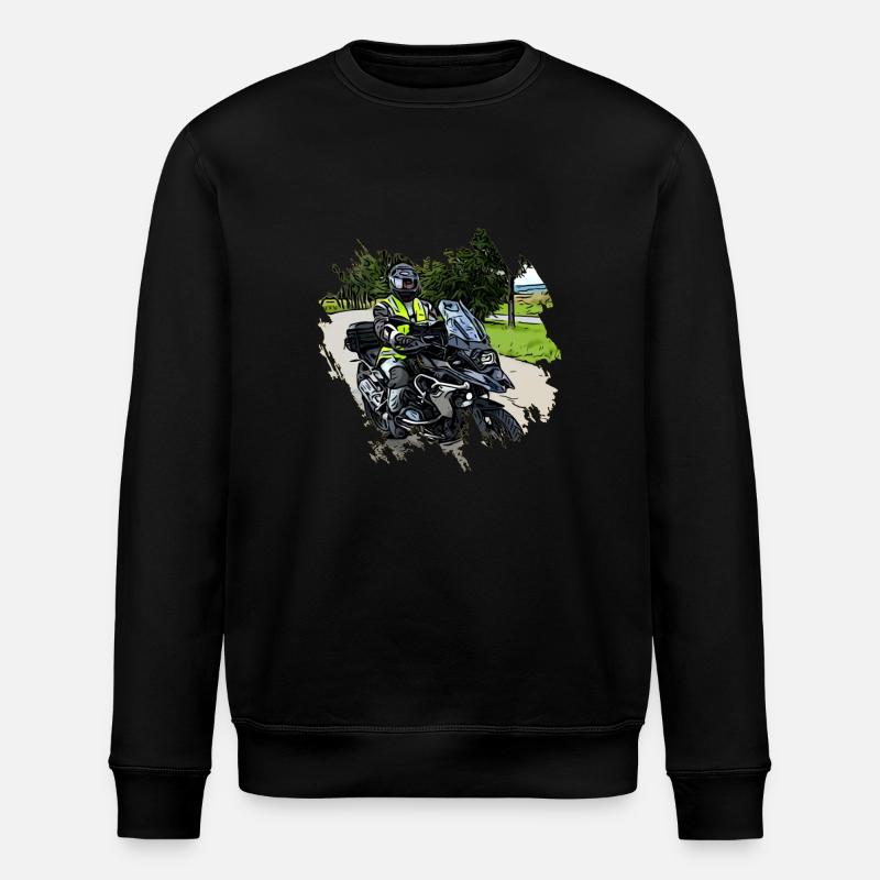 Motards - Sweat bio ROLLER Stanley/Stella Unisexe - noir