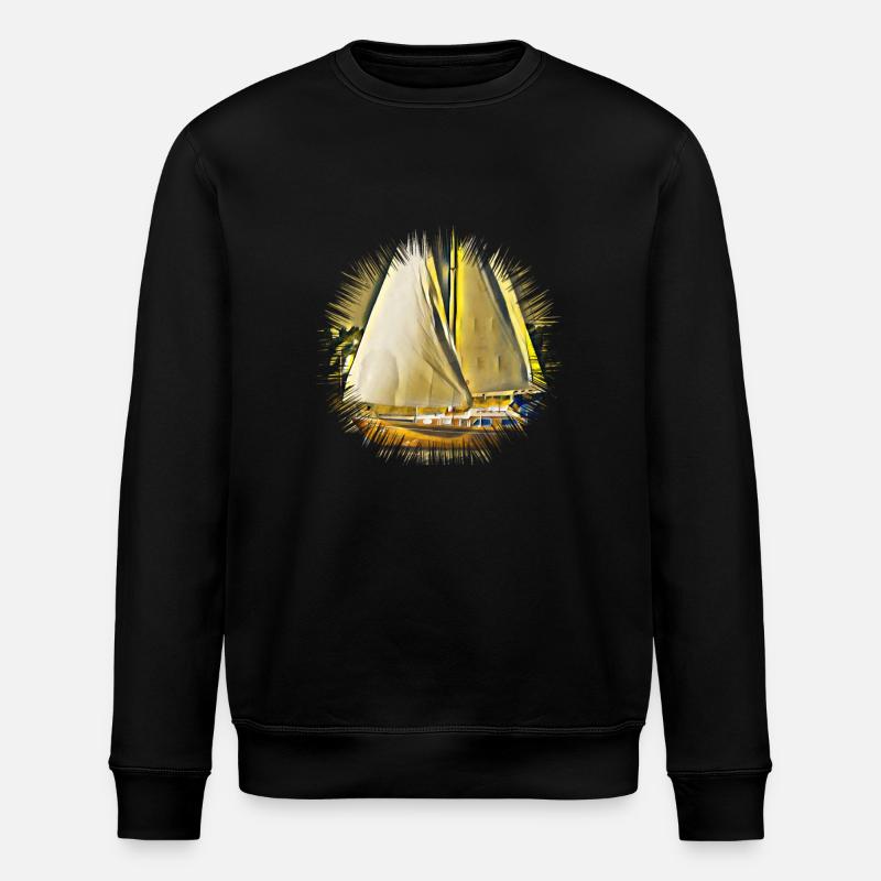 Voile - Sweat bio ROLLER Stanley/Stella Unisexe - noir