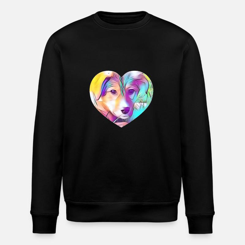 Chien - Sweat bio ROLLER Stanley/Stella Unisexe - noir