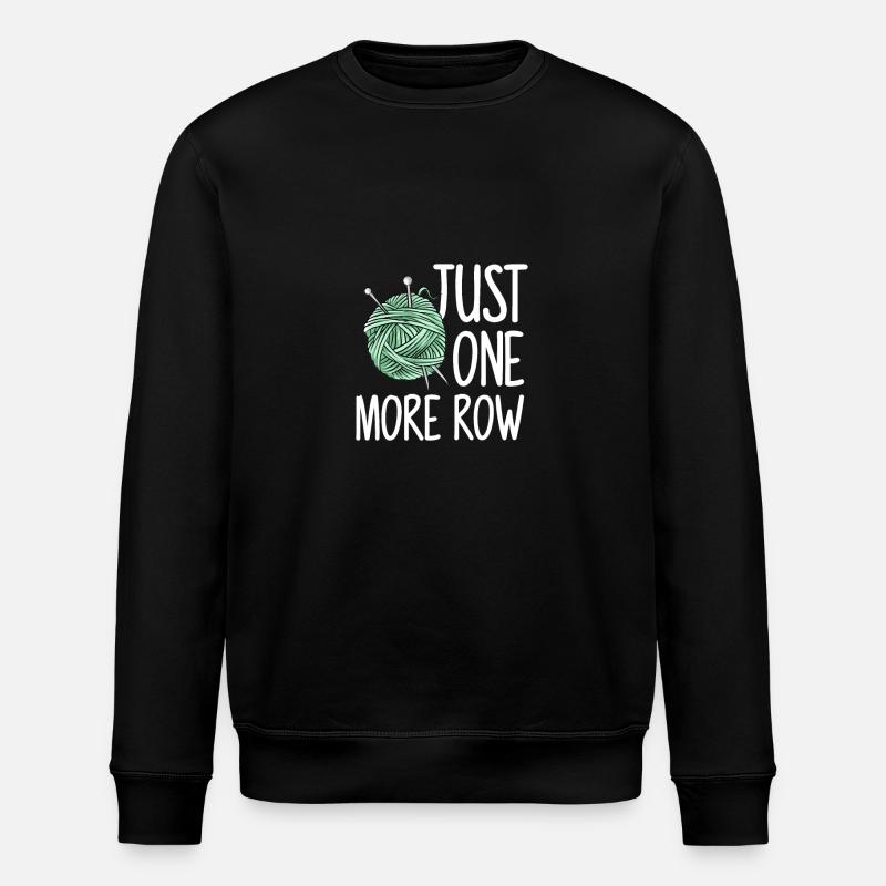 Crocheting Knitting - Stanley/Stella ROLLER Unisex Organic Sweatshirt - black
