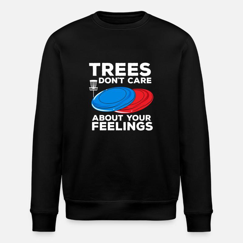 Disc Golf Disc-Golf - Stanley/Stella Unisex Bio-Sweatshirt ROLLER - Schwarz