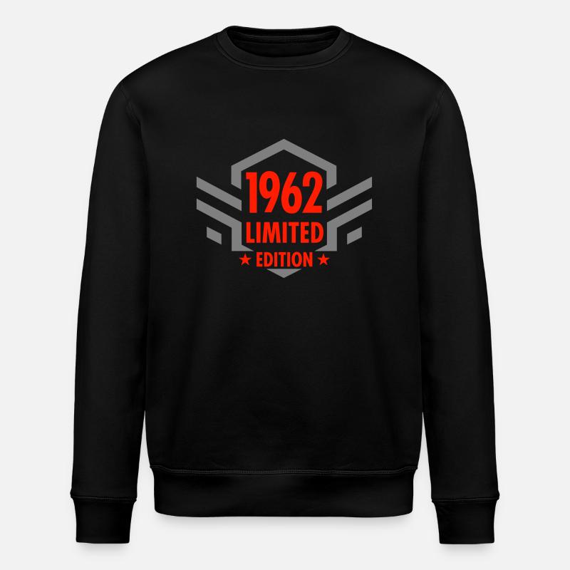 1962 Édition limitée AT - Sweat bio ROLLER Stanley/Stella Unisexe - noir