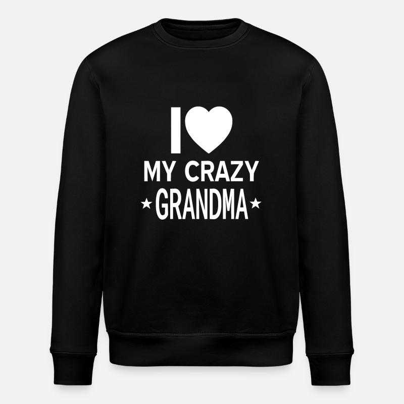 Grand-mère - Sweat bio ROLLER Stanley/Stella Unisexe - noir