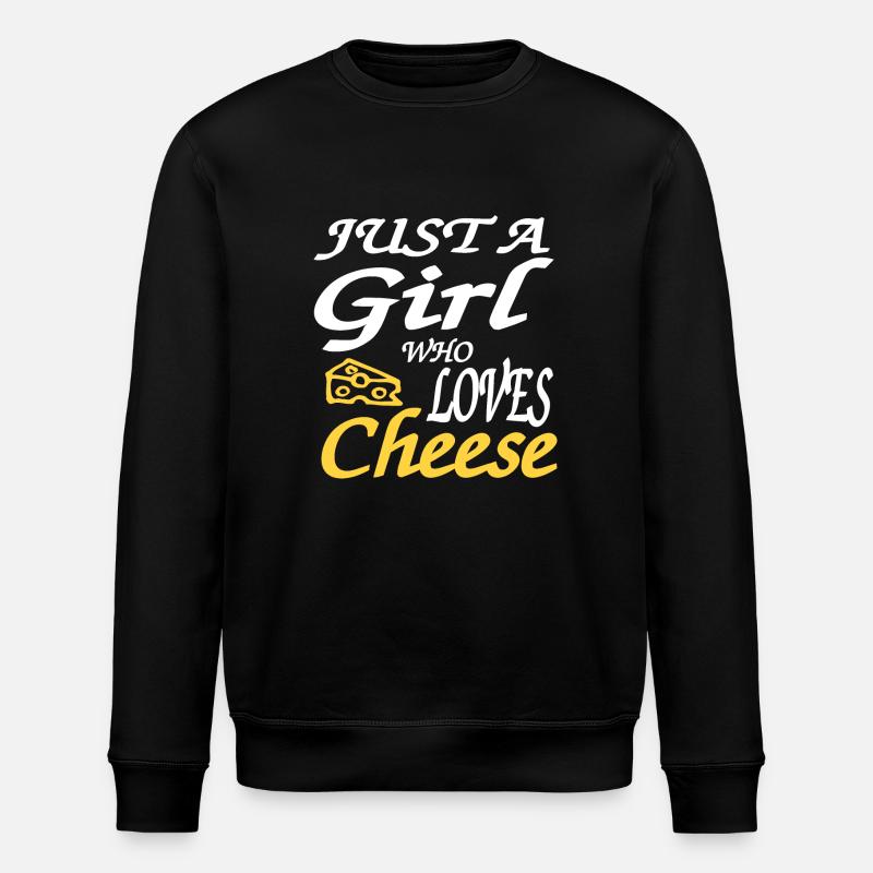 Käse - Stanley/Stella Unisex Bio-Sweatshirt ROLLER - Schwarz