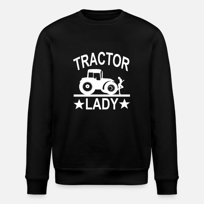 Tractor - Stanley/Stella ROLLER Unisex Organic Sweatshirt - black